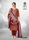 Naya Andaaz Vol 11 By Deeptex Cotton Printed Kurti With Bottom Dupatta Online Wholesale 